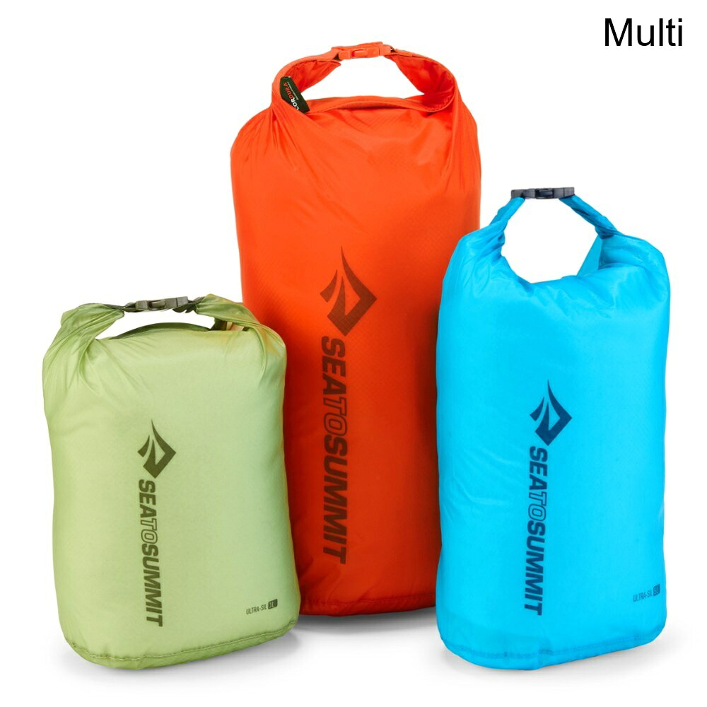 (取寄) シートゥサミット ウルトラシルドライバッグ3個セット sea to summit Ultra-Sil Dry Bag - Set of 3｜ジェットラグ店