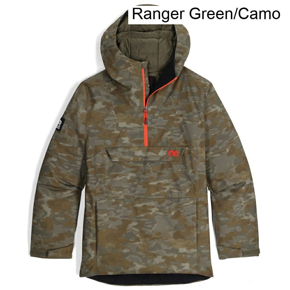 (取寄) アウトドアリサーチ スノークルーインシュレーテッドアノラック - メンズ outdoor research Snowcrew Insulated Anorak - Men's|ジェットラグ店
