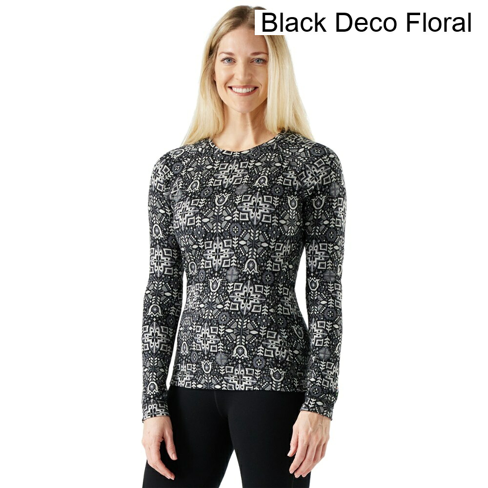 (取寄) スマートウール クラシックサーマルメリノクルーベースレイヤートップ - レディース smartwool Classic Thermal Merino Crew Base Layer Top - Women's｜ジェットラグ店