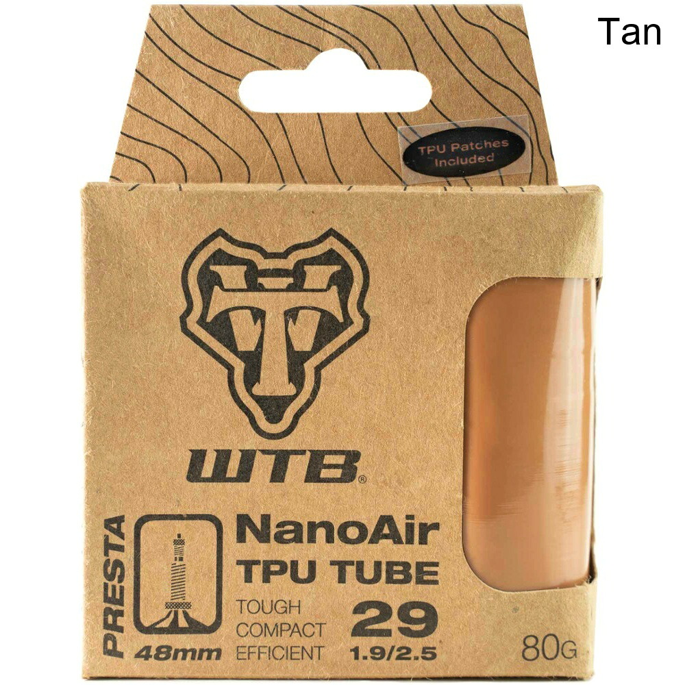 (取寄) wtb ナノエアTPUプレスタバイクチューブ - 29 x 1.95-2.5 wtb NanoAir TPU Presta Bike Tube - 29 x 1.95-2.5｜ジェットラグ店 7,373円