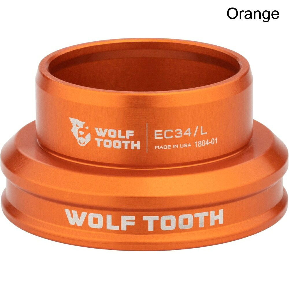 (取寄) ウルフトゥースコンポーネンツ プレミアムEC34/30ロワーヘッドセット wolf tooth components Premium EC34/30 Lower Headset｜ジェットラグ店 14,098円
