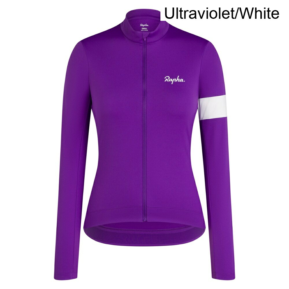 (取寄) ラファ コアサーマルロングスリーブサイクリングジャージ - レディース rapha Core Thermal Long-Sleeve Cycling Jersey - Women's｜ジェットラグ店