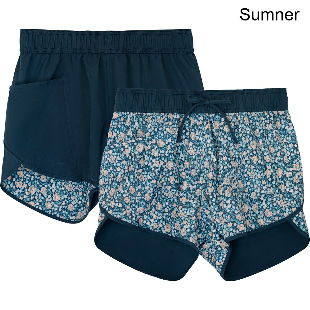 (取寄) ナニ ハイブリッドリバーシブルハイライズショーツ - レディース nani Hybrid Reversible High-Rise Shorts - Women's｜ジェットラグ店