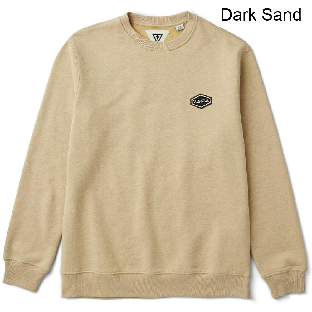 (取寄) ヴィスラ ソリッドセットエコクルースウェットシャツ - メンズ vissla Solid Sets Eco Crew Sweatshirt - Men's｜ジェットラグ店
