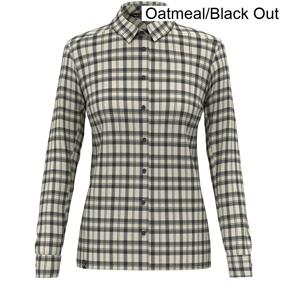 (取寄) サレワ ファネスフランネル5PLロングスリーブシャツ - レディース salewa Fanes Flannel 5 PL Long-Sleeve Shirt - Women's|ジェットラグ店