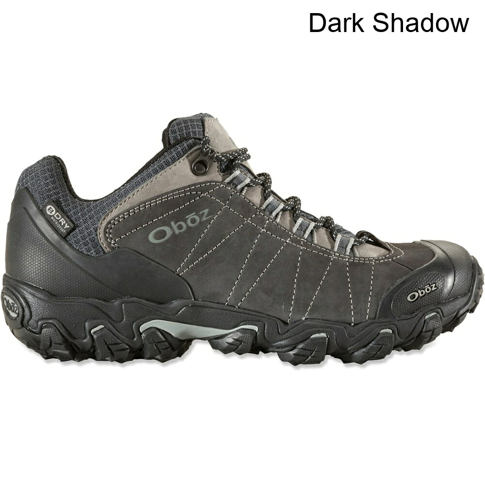 (取寄) オボズ ブリッジャー ロー 防水 ハイキングシューズ - メンズ oboz Bridger Low Waterproof Hiking Shoes - Men's｜ジェットラグ店