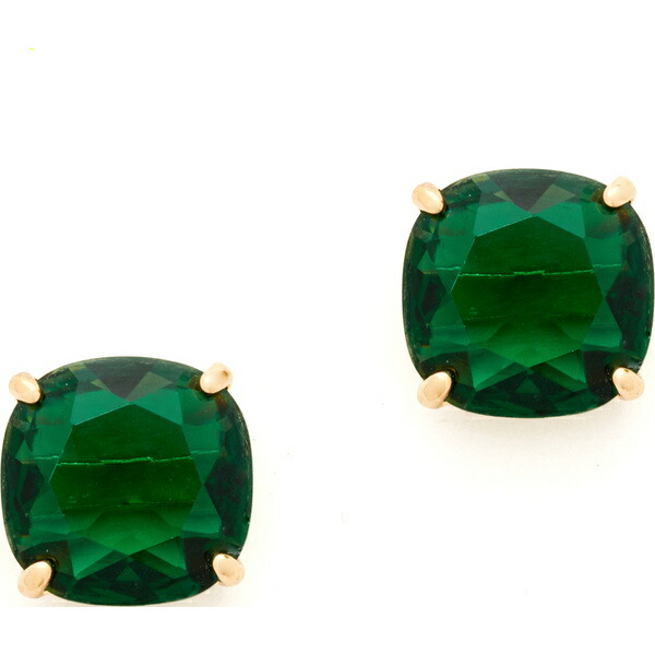 Jetrag Rakuten Ichiba Order Kate Spade New York Small Square Order Kate Spade New York Small Square Stud Earrings Studs Pierced Emerald