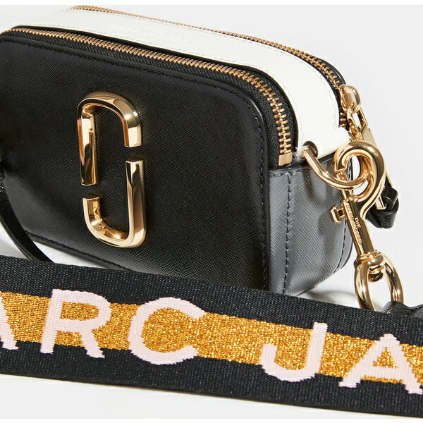 (取寄)マークジェイコブススナップショットカメラバッグTheMarcJacobsSnapshotCameraBagNewBlackMulti送料無料