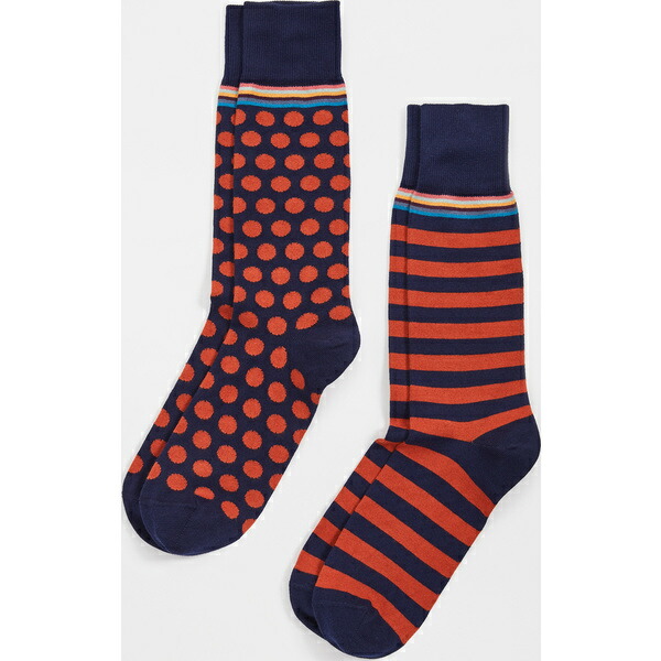 取寄 竿スミス メン マルチ 2 包 ソックス Paul Smith Men Multi 2 Pack Socks Mix 貨物輸送無料 Paul Smith ポールスミス ソックス 靴下 レッグ着物 商標 Pasadenasportsnow Com