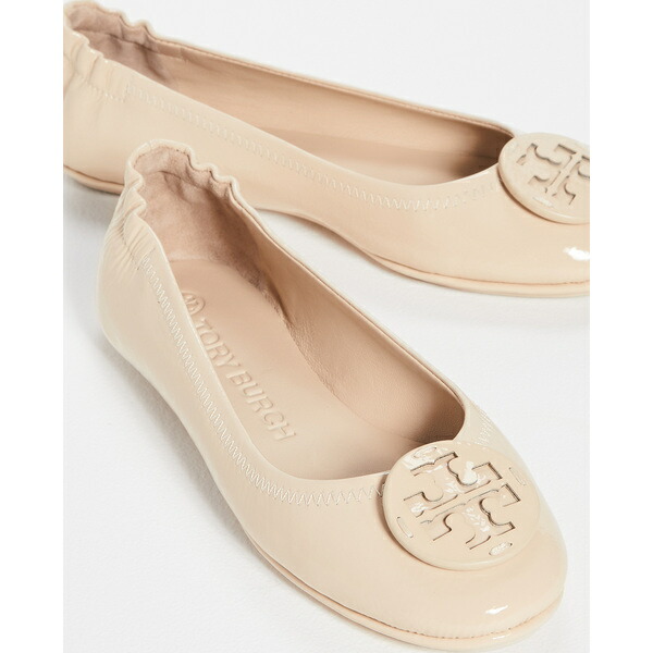 取寄 トリーバーチ レディース ミニー 客旅 バレー フラッツ ウィズ なめし革 ロゴ Tory Burch Women S Minnie Travel Ballet Flats With Leather Logo Dulcedeleche 送料無料 Tory Burch トリーバーチ パンプス レディース ブランド名 シューズ 亭亭たる号 履き物