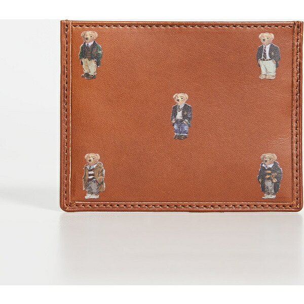 取寄 ポロ ラルフローレン メンズ オール大層 ベアー 引用 打順 ホルダー Polo Ralph Lauren Men S Allover Bear Credit Card Holder Tan 送料無料 Polo Ralph Lauren ポロ ラルフローレン 小物 実例 クレジットカードケース カードケース ブランド名
