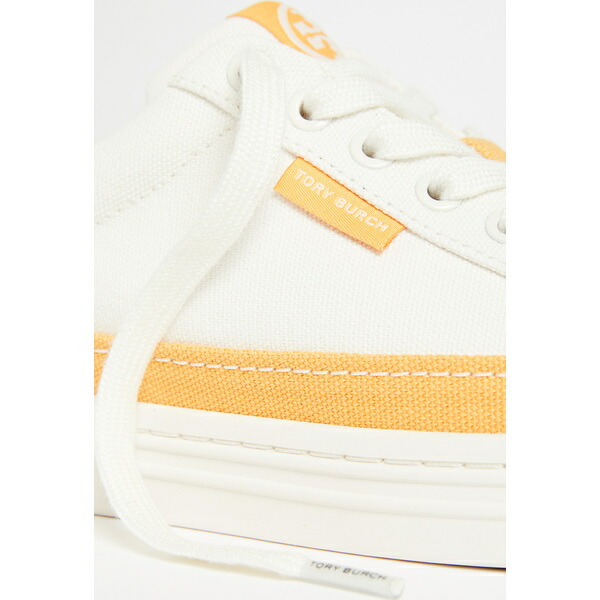 楽天市場 楽天市場 取寄 トリーバーチ レディース クラシック コート スニーカー Tory Burch Women S Classic Court Sneakers Ivory Curryyellow 送料無料 ジェットラグ楽天市場店 残りわずか Precisionnm Com