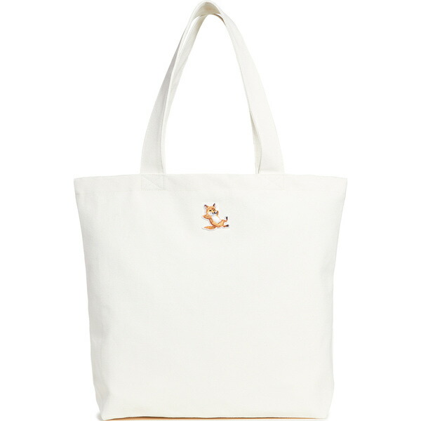 最高の 楽天市場 取寄 メゾン キツネ チラックス フォックス トート バッグ Maison Kitsune Men S Chillax Fox Tote Bag Ecru 送料無料 ジェットラグ楽天市場店 人気絶頂 Www Consulacam Marseille Fr