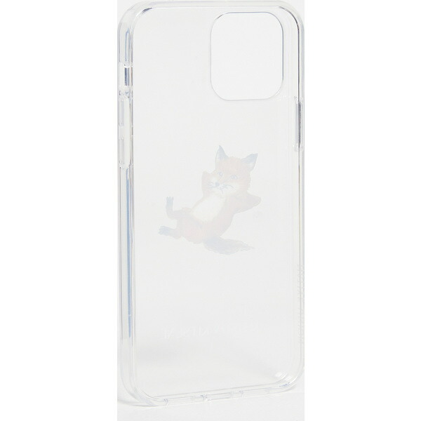 取寄 お宅 稲荷 チラックス 稲荷 トランスペアレント 眼電話 12 学科 場合 Maison Kitsune Men S Chillax Fox Transparent Iphone 12 Pro Case Translucent Maison Kitsune メゾンキツネ 格好良いフォンケース Iphoneケース アイフォンケース スマホケース 銘柄 非公式