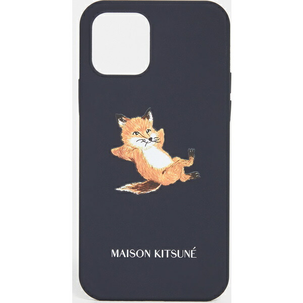 取寄 メゾン 稲荷 チラックス フォックス アイフォン 12 無産階級 ケース Maison Kitsune Men S Chillax Fox Iphone 12 Pro Case Darknavy Maison Kitsune メゾンキツネ 恰好良いフォンケース Iphoneケース アイフォンケース スマホケース ブランド カジュアル