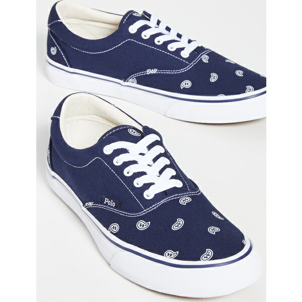 取寄 ポロ ラルフローレン メンズ ソートン スニーカー Polo Ralph Lauren Men S Thorton Sneakers Navy Bandanaprint Polo Ralph Lauren ポロ ラルフローレン メンズ スニーカー シューズ 靴 カジュアル ブランド Shirleycalcados Com Br