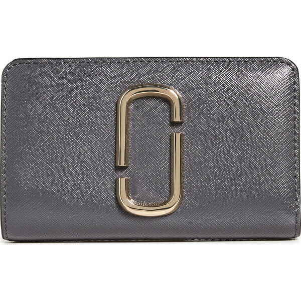 取寄 マークジェイコブス スナップショット コンパクト ウォレット The Marc Jacobs Snapshot Compact Wallet Cylindergreymulti Rvcconst Com