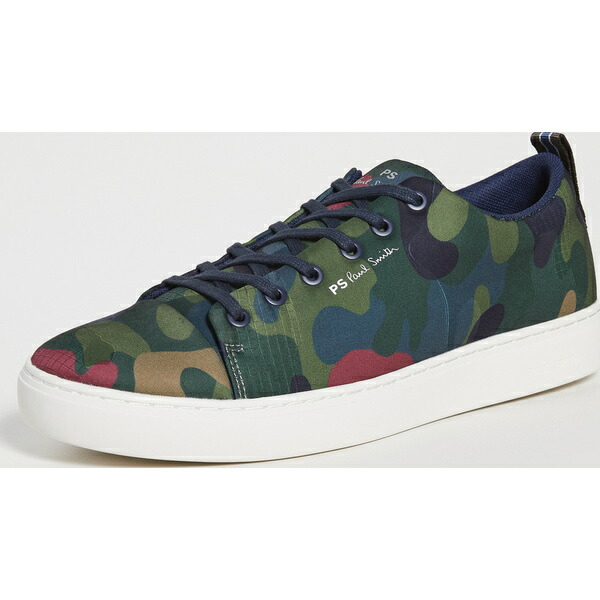 取寄 ピーエス パーチスミス メンズ メンズ ロバート エドワード リー 合鴨 スニーカー Ps Paul Smith Men S Men S Lee Camo Sneakers Camo Almabyrs Com