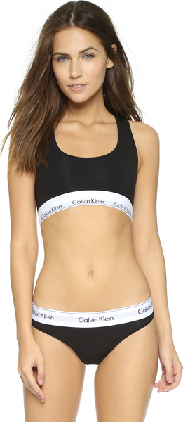 black calvin klein underwear women's