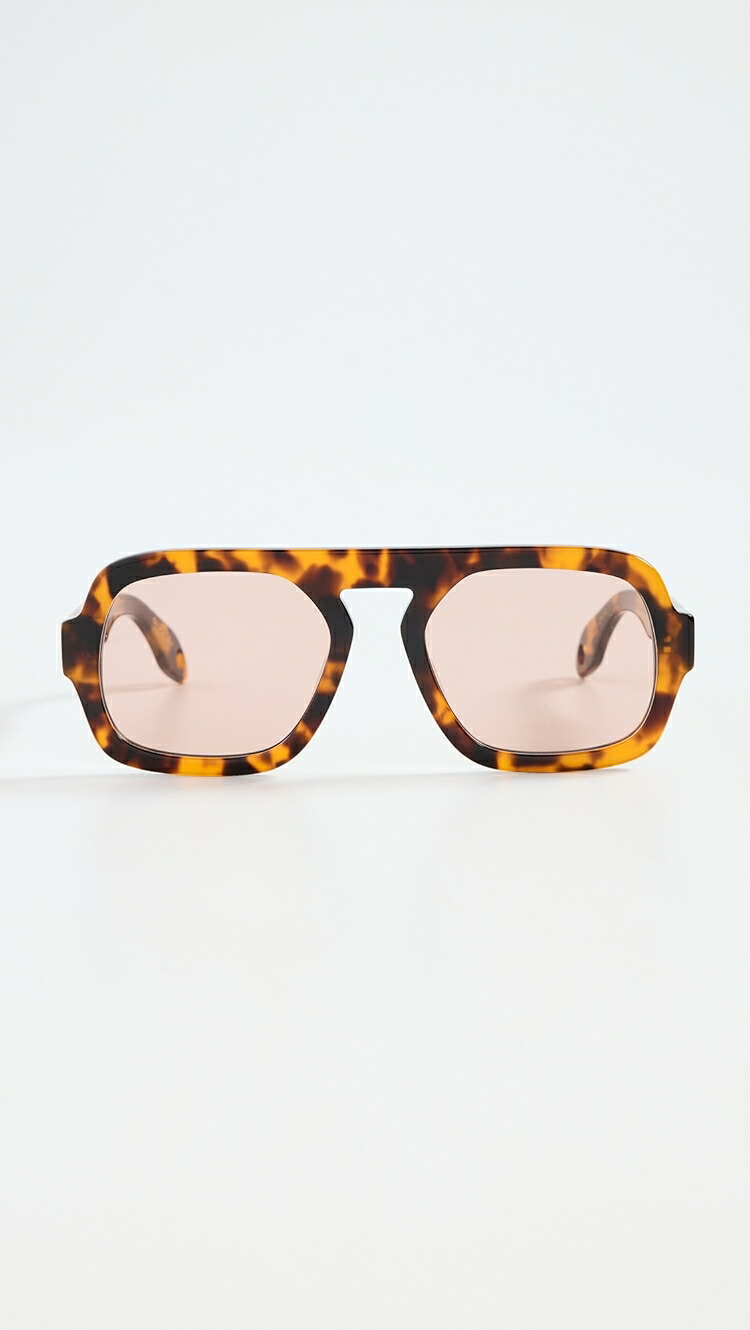 (取寄) ジーン サングラス Elisa Johnson Jane Sunglasses brown tortoise