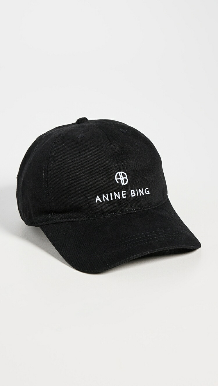 (取寄) ジェレミー ベースボール キャップ ANINE BING Jeremy Baseball Cap black