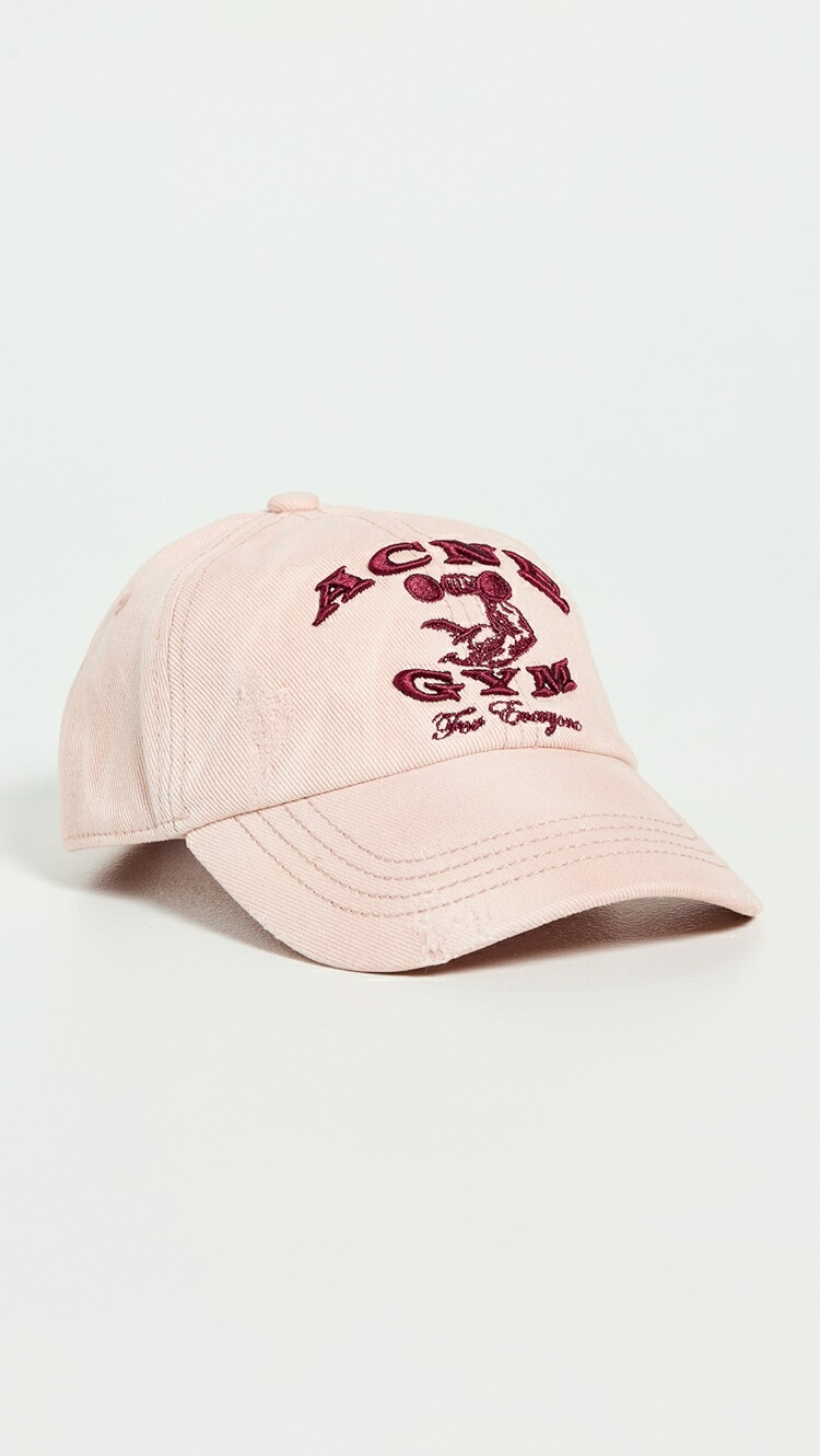 (取寄) カディ ピンク ジム ハット Acne Studios Cuddy Pink Gym Hat pink