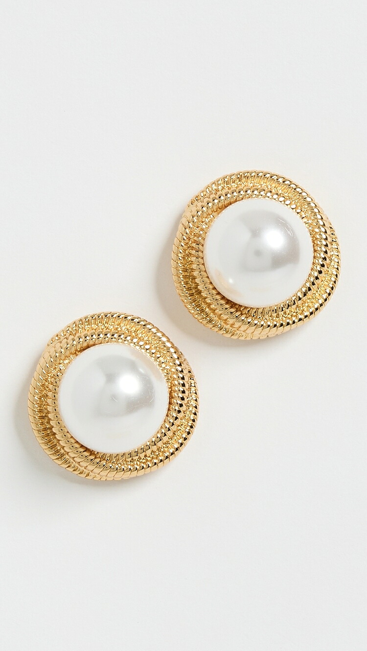 (取寄) ジジ イヤリングス Heaven Mayhem Gigi Earrings gold/pearl｜ジェットラグ店