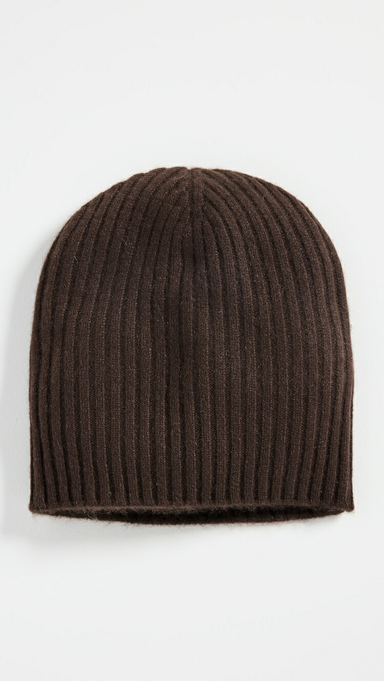 (取寄) カシミア ビーニー Jenni Kayne Cashmere Beanie chocolate|ジェットラグ店