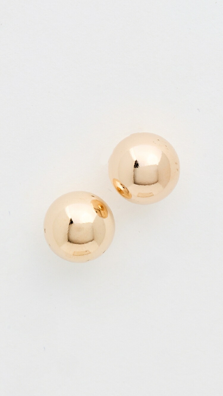 (取寄) グウェン ベロティ ゴールド ボール スタッズ Gwen Beloti Gold Ball Studs gold