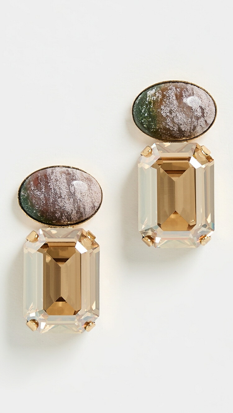 (取寄) ジェニファー ベア エリン イヤリングス Jennifer Behr Elin Earrings golden|ジェットラグ店