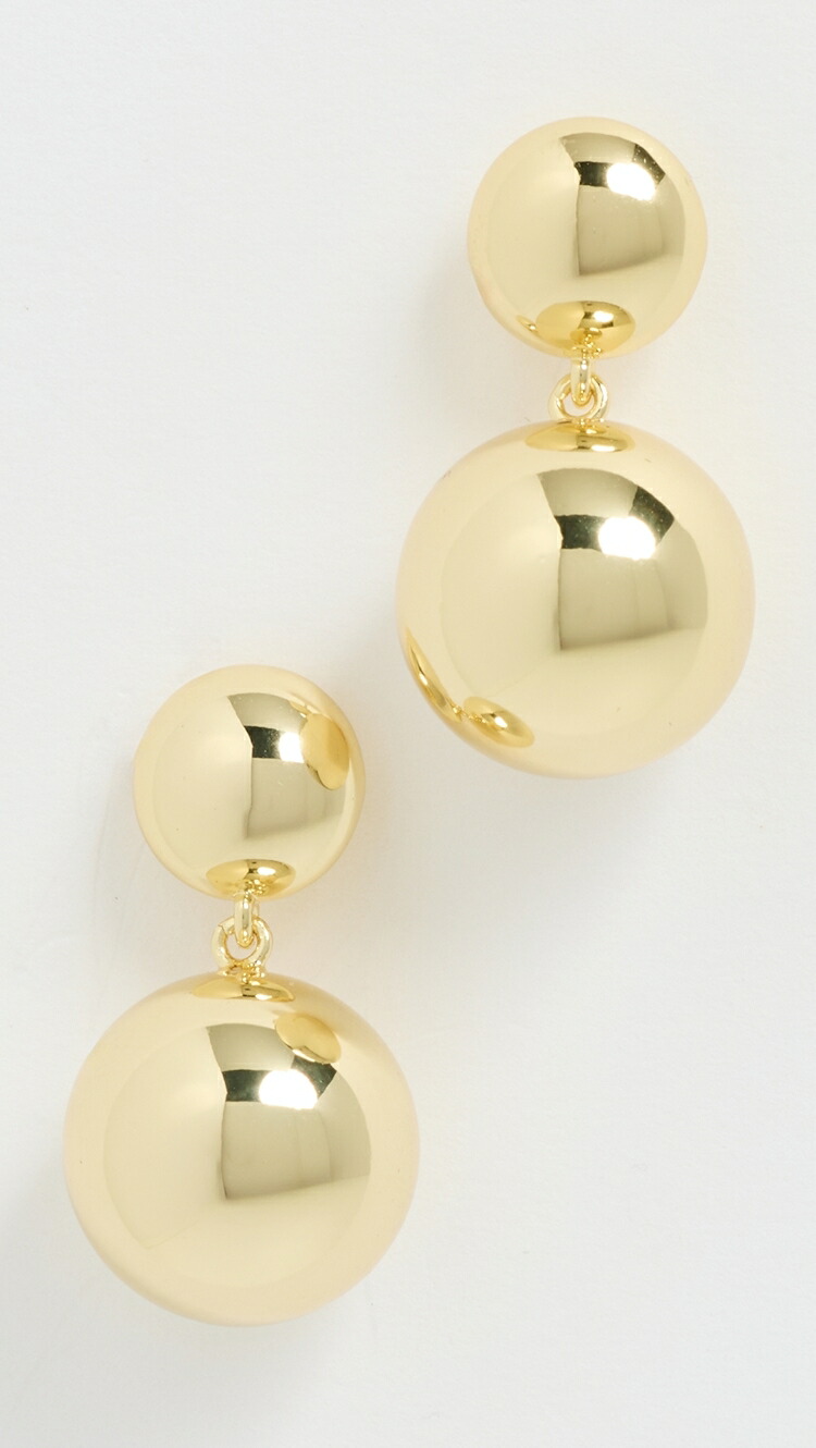 (取寄) ゴルジャナ ニューポート ドロップ イヤリングス Gorjana Newport Drop Earrings gold