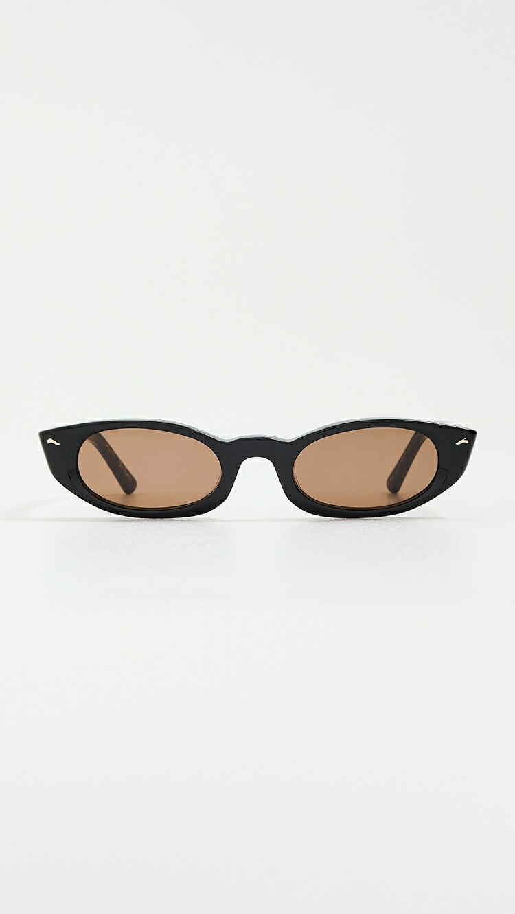 (取寄) ラヴ ルー ラブ ルー X ホイットニー ポート ザ サングラス Luv Lou Luv Lou x Whitney Port The Tortue Sunglasses black
