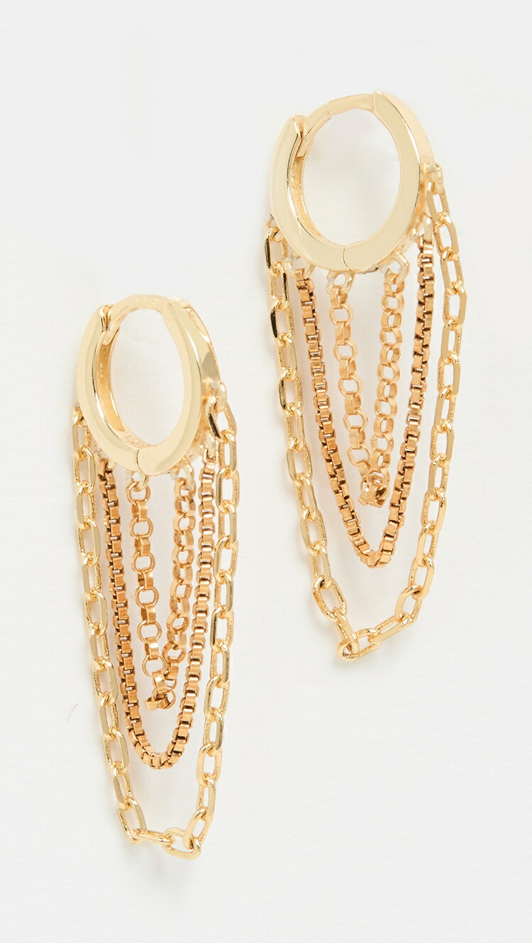 (取寄) シャシ パロマ イヤリングス SHASHI Paloma Earrings gold｜ジェットラグ店
