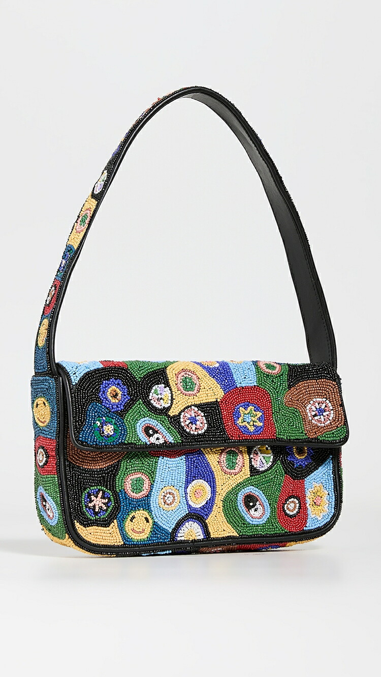 (取寄) スタウド トミー バッグ STAUD Tommy Bag milliefiori black