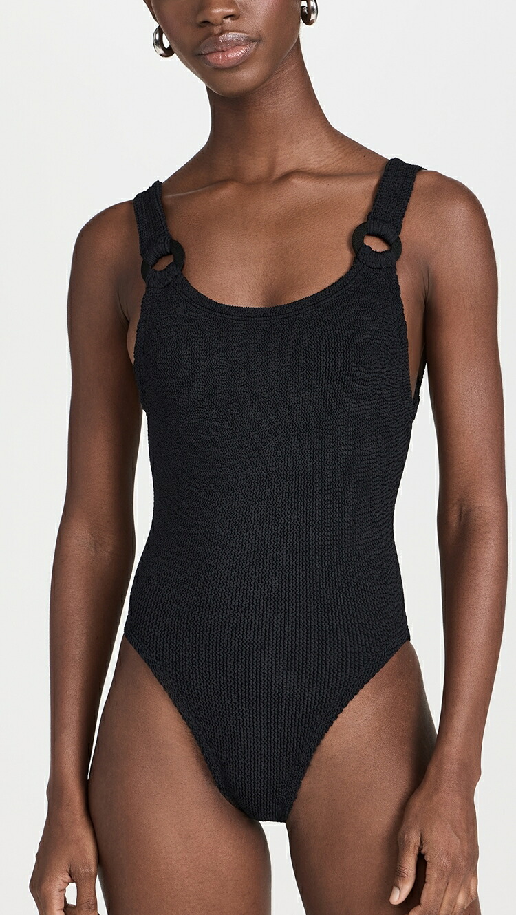(取寄) ハンザ ジー ドミノ ワン ピース Hunza G Domino One Piece black｜ジェットラグ店