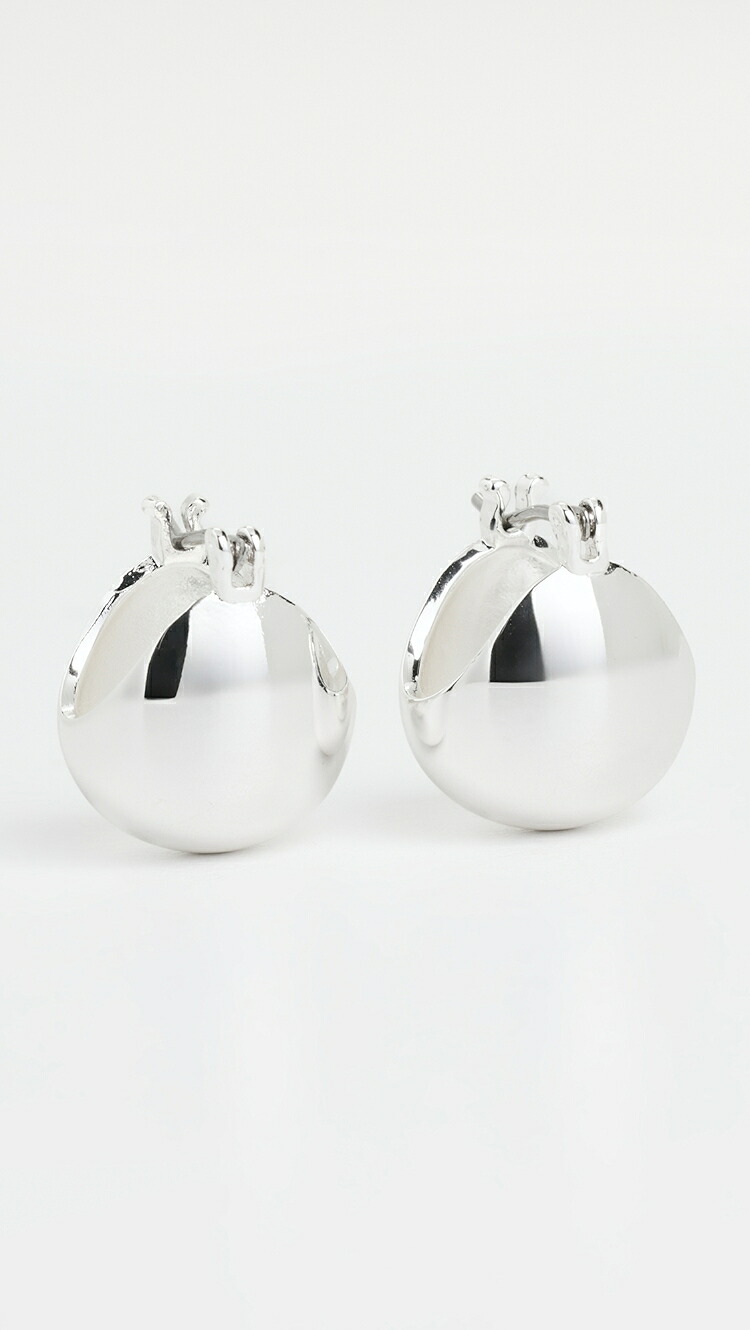 (取寄) レイチェル コーミー ベイビー キール フープス Rachel Comey Baby Keel Hoops silver|ジェットラグ店