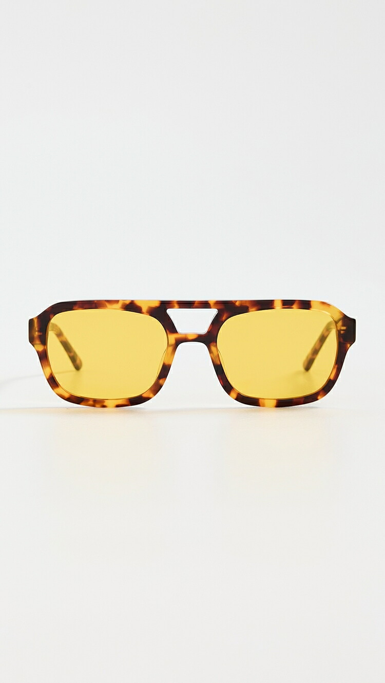 (取寄) ウィズダム フレーム 46 サングラス Wisdom Frame 46 Sunglasses turtle