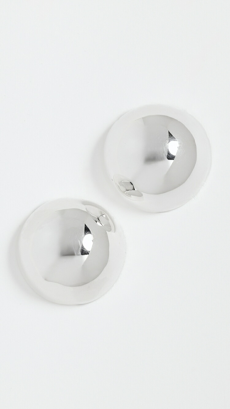 (取寄) アニカ イネズ ラージ ヘミスフィア イヤリングス Annika Inez Large Hemisphere Earrings silver