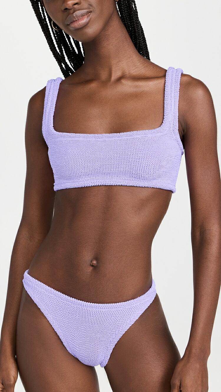 (取寄) ハンザ ジー ザンドラ ビキニ セット Hunza G Xandra Bikini Set lilac