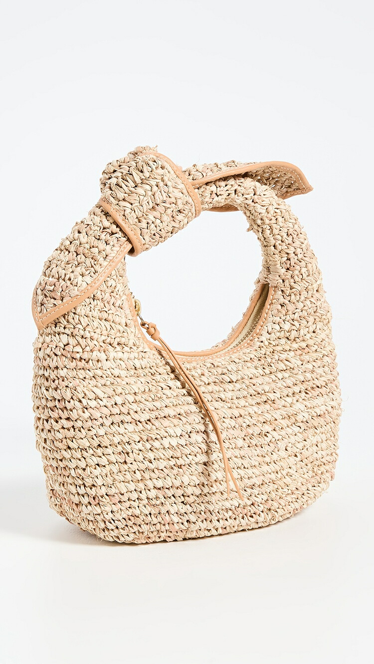 (取寄) プールサイド バッグス ザ ジョシー ノット バッグ Poolside Bags The Josie Knot Bag mixed natural