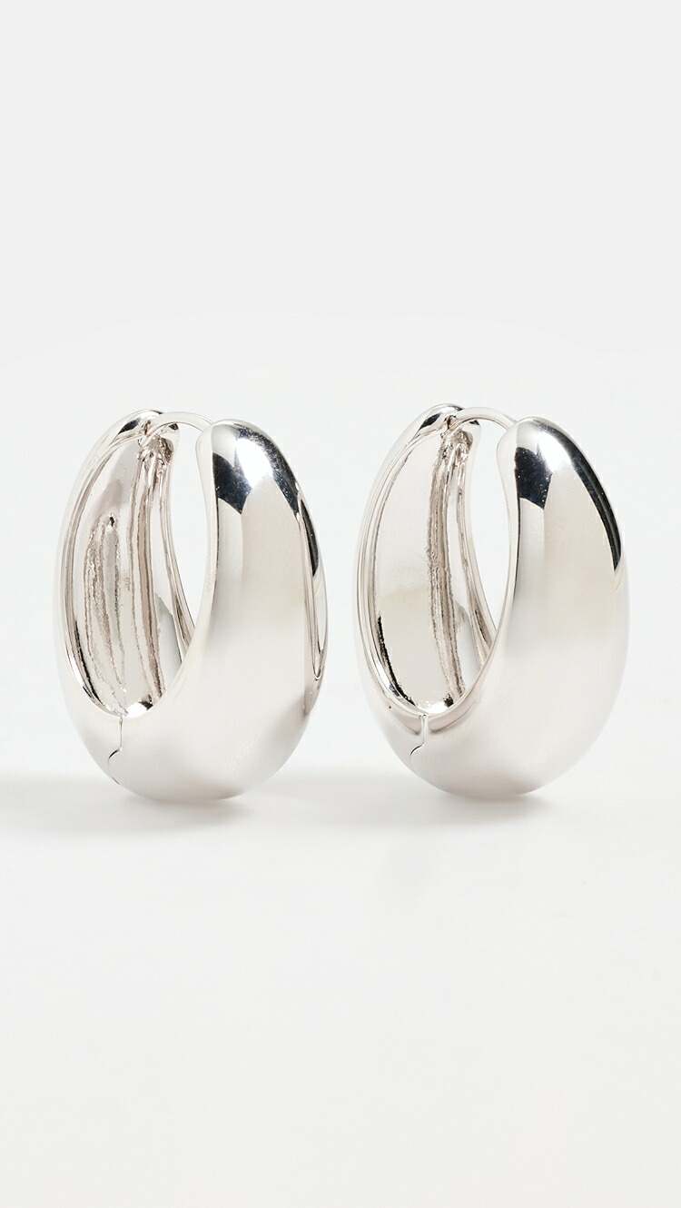(取寄) シャシ キャメロン シルバー フープス SHASHI Cameron Silver Hoops silver｜ジェットラグ店