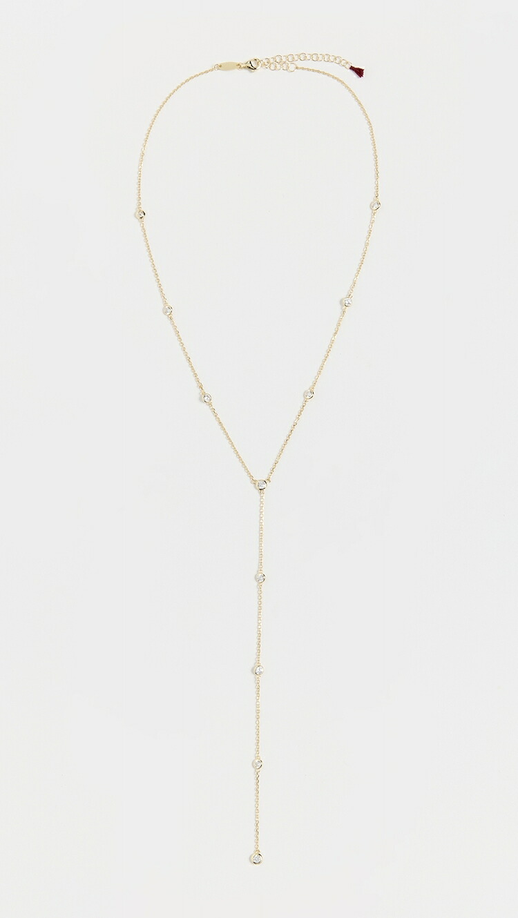 (取寄) シャシ エミリー ラリアット ネックレス SHASHI Emily Lariat Necklace gold｜ジェットラグ店