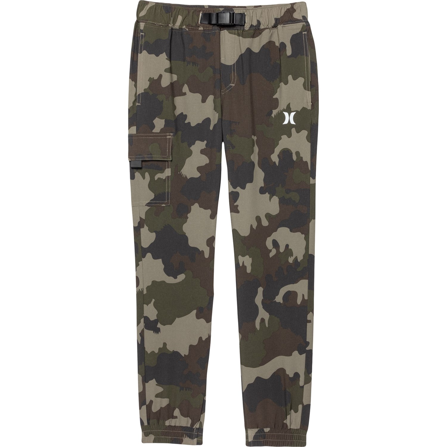 (取寄) ハーレー ビッグ ボーイズ ウーブン パンツ Hurley Big Boys Woven Pants Green Camo画像