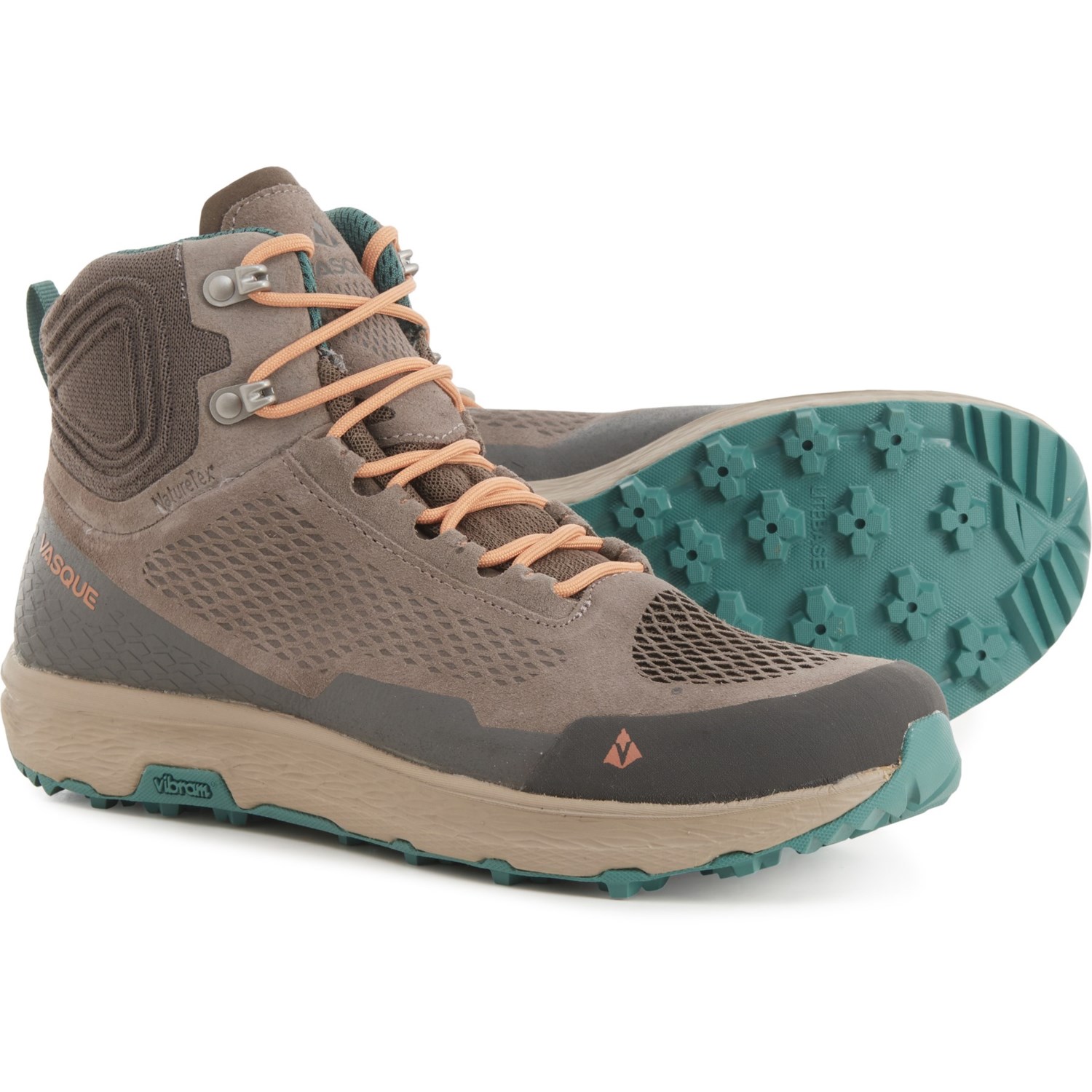 (取寄) バスク レディース ブリーズ Lt NTX ミッド ハイキング ブーツ Vasque women Breeze LT NTX Mid Hiking Boots (For Women) Bungee Cord
