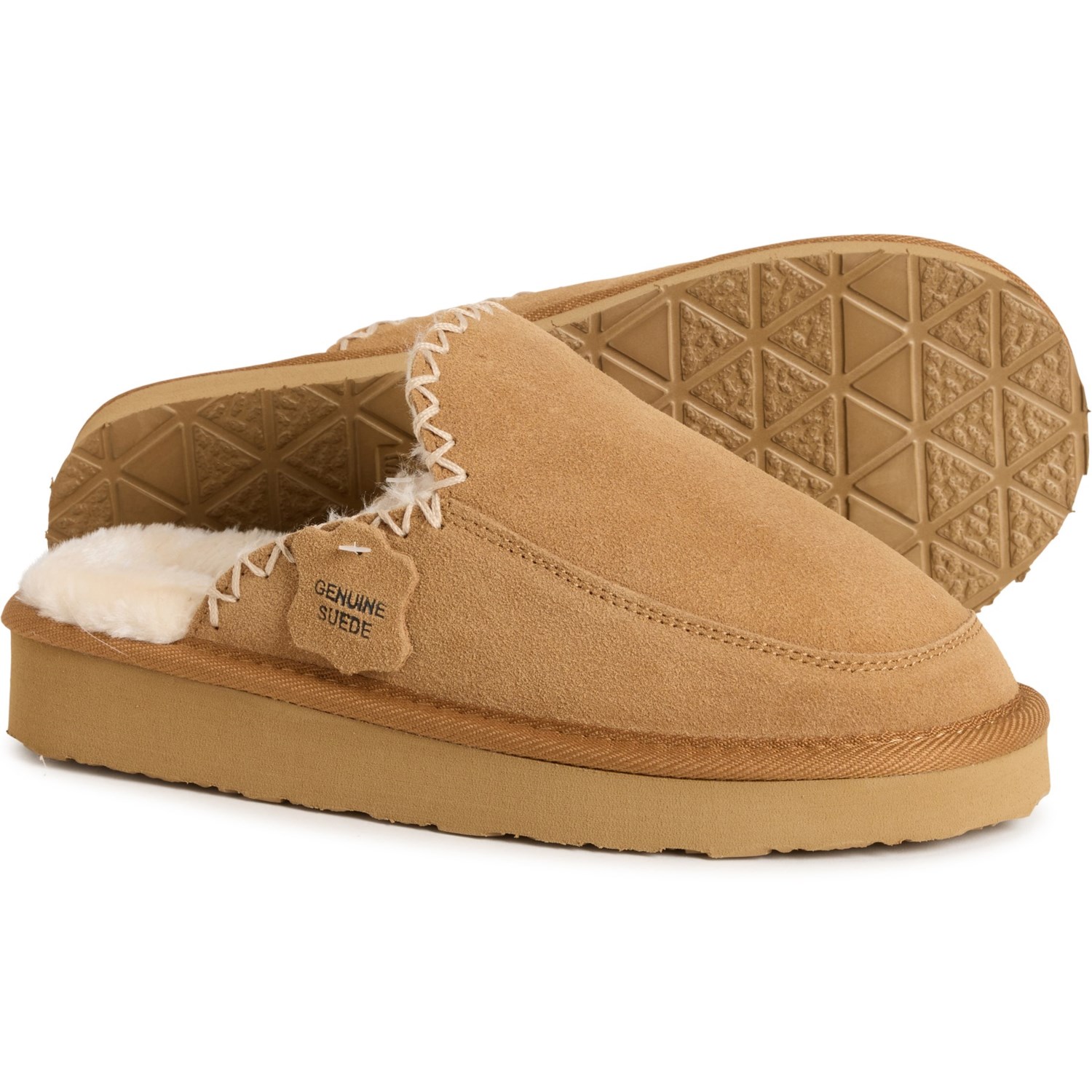 (取寄) ミネトンカ レディース ジャバ スカフ スリッパ Minnetonka women Java Scuff Slippers (For Women) Cinnamon