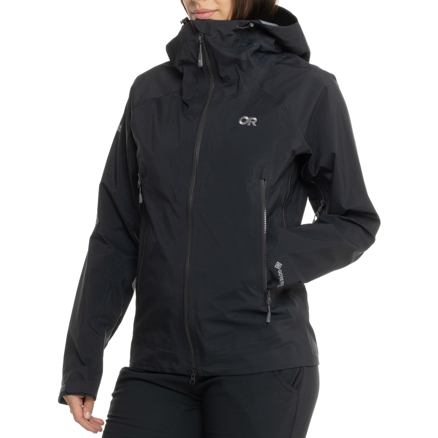 (取寄) アウトドア リサーチ アークエンジェル ゴア-テックス プロ スキー ジャケット - ウォータープルーフ Outdoor Research Archangel Gore-Tex Pro Ski Jacket - Waterproof Black