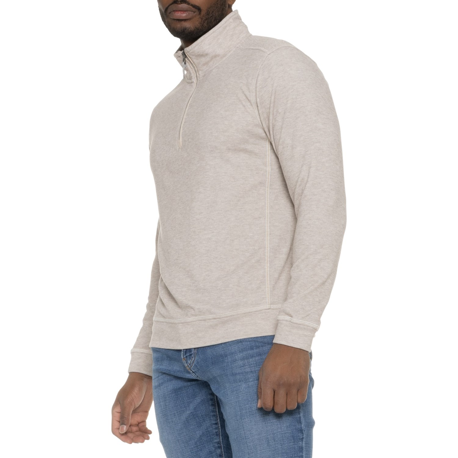(取寄) ヨセミテ シャツ - ジップ ネック, ロング スリーブ True Grit Yosemite Shirt - Zip Neck, Long Sleeve Oatmeal