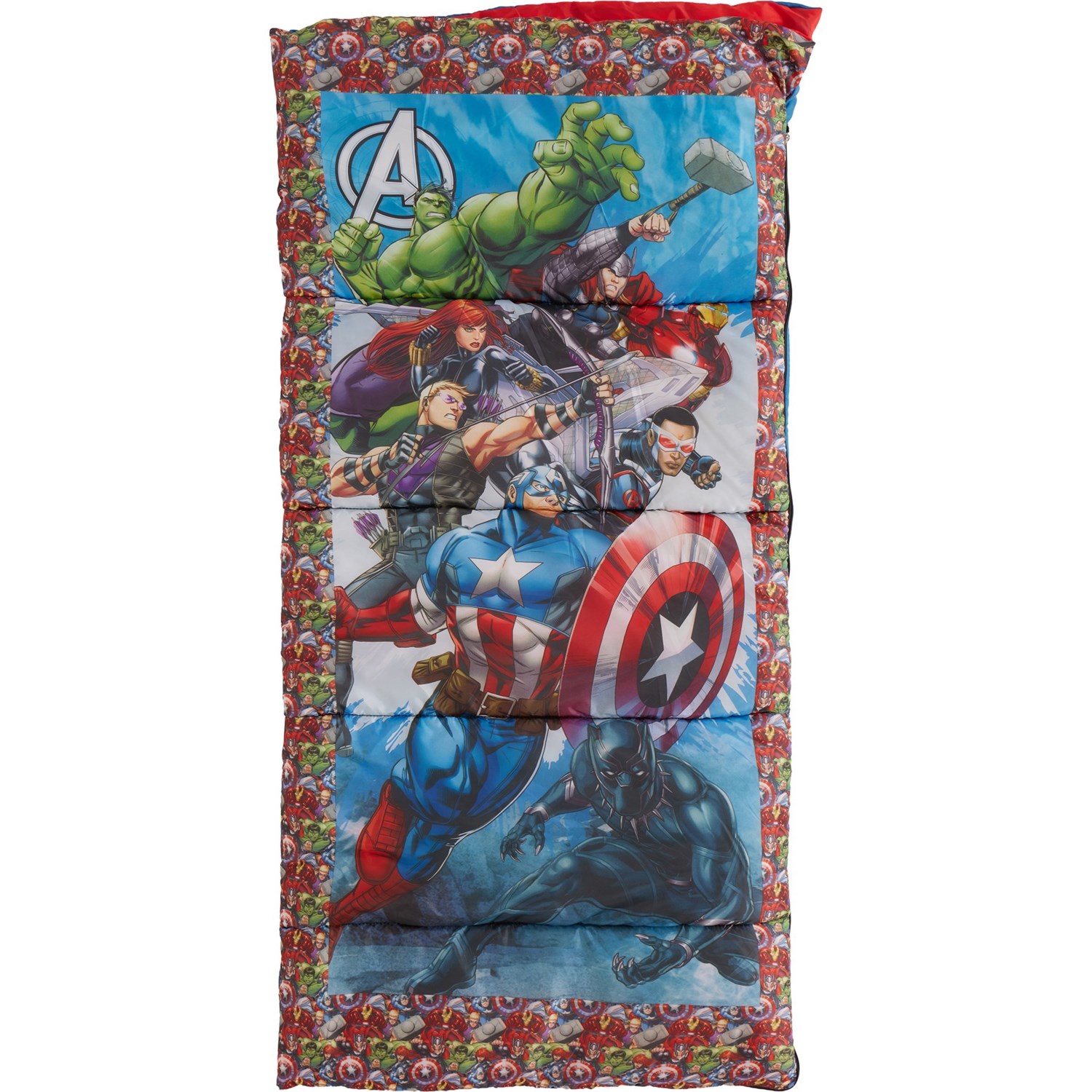 (取寄) ビックボーイズ ガールズ 50°F プリンテッド スリーピング バッグ Exxel Outdoors boys and girls 50°F Printed Sleeping Bag (For Boys and Girls) Avengers