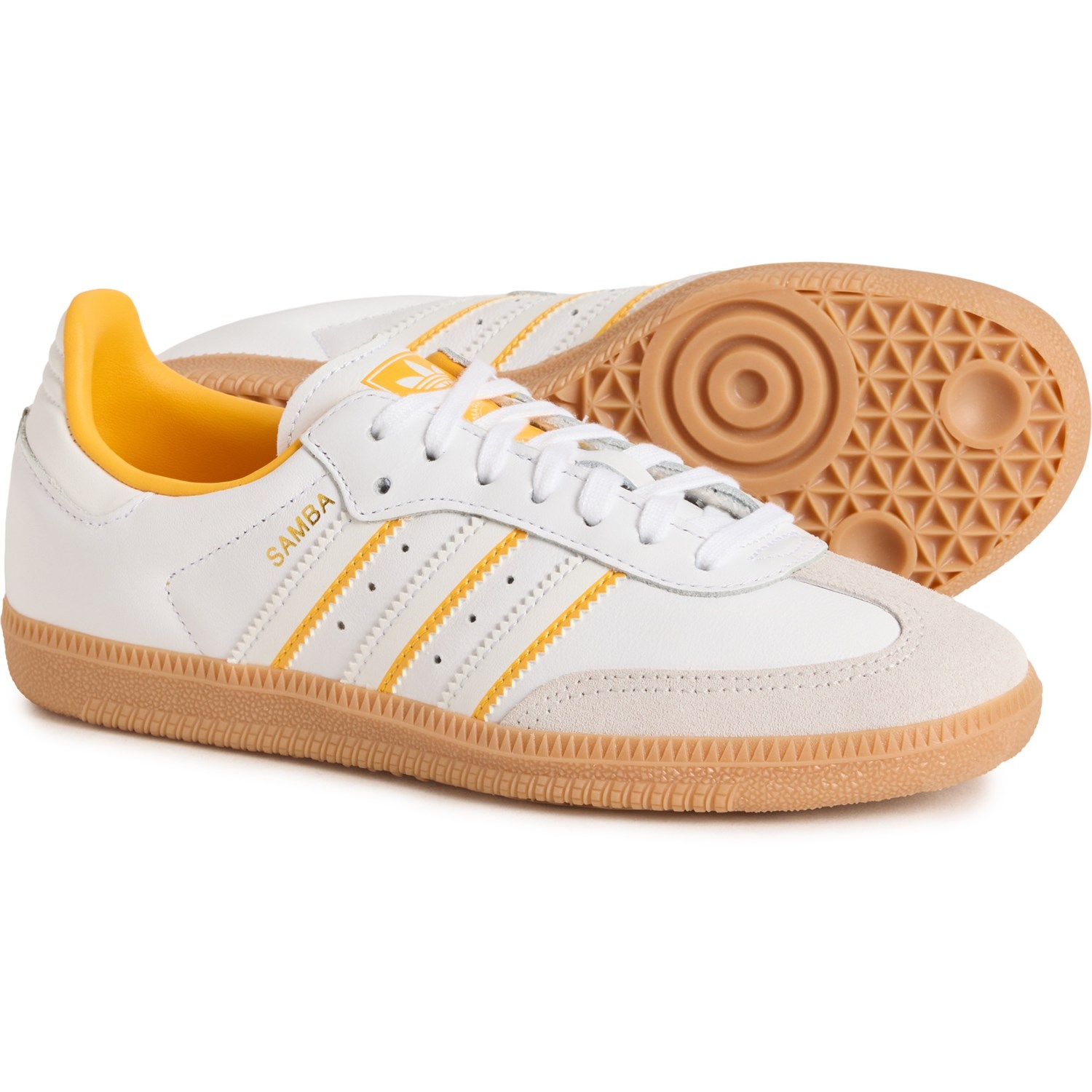 (取寄) アディダス ボーイズ サンバ OG J スニーカー - レザー adidas Boys Samba OG J Sneakers - Leather Ftwr White