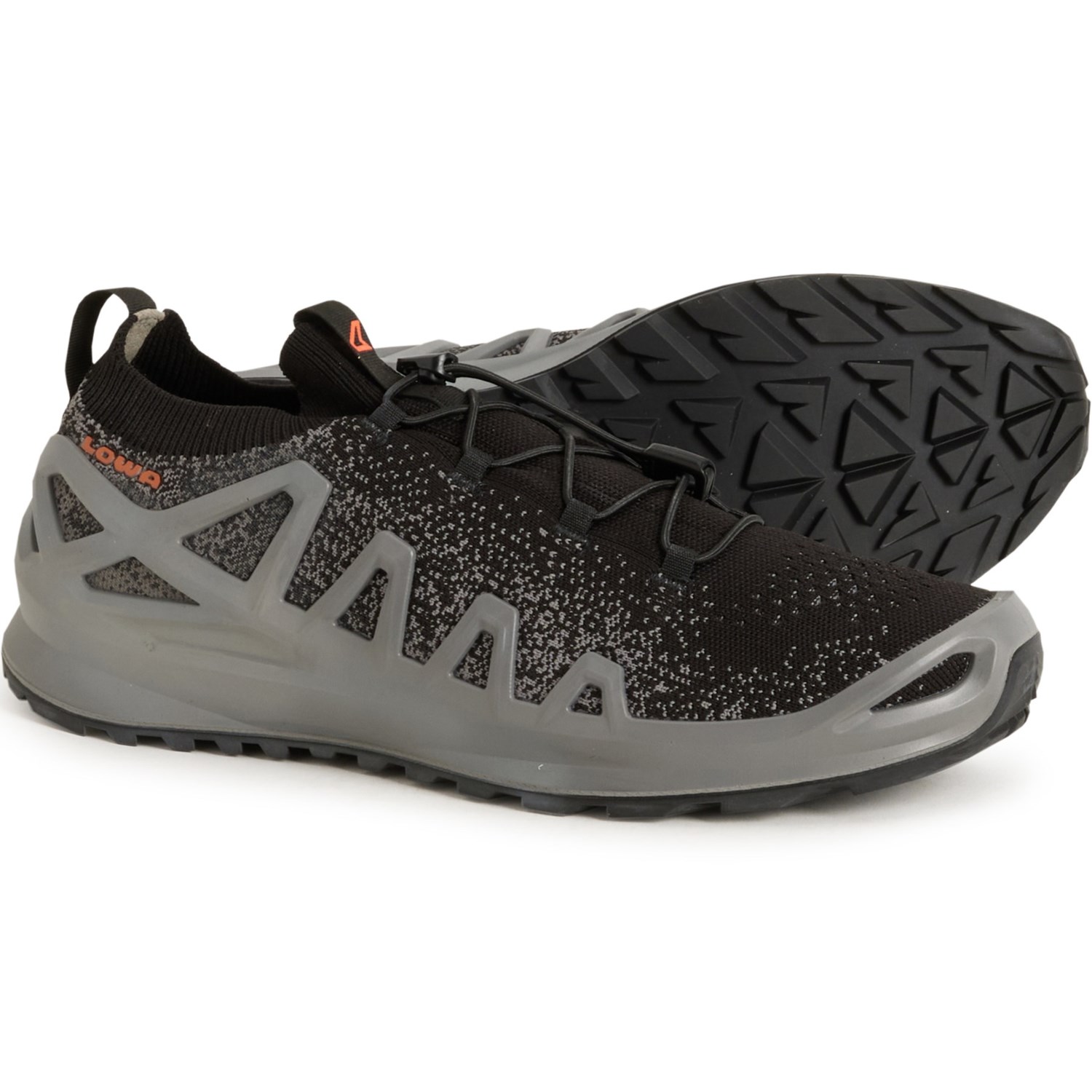 (取寄) ローバー メンズ メイド イン ヨーロッパ フュージョン LO ハイキング シューズ Lowa men Made in Europe Fusion Lo Hiking Shoes (For Men) Grey/Black